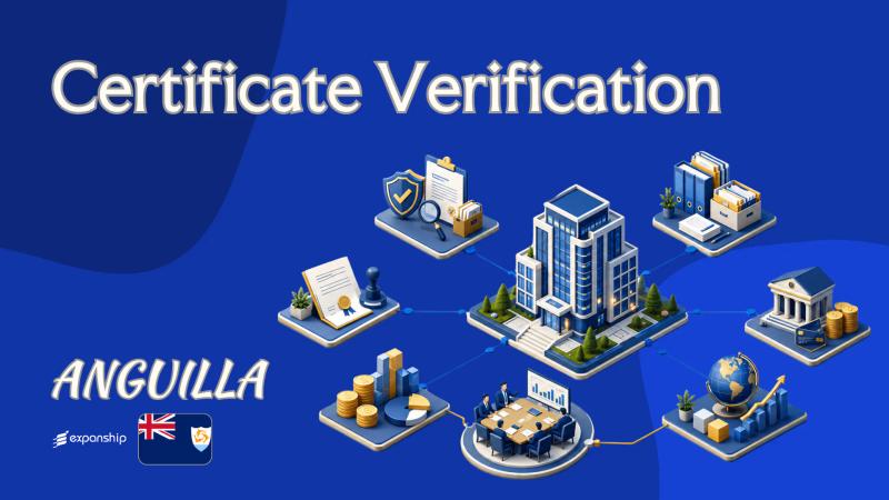 Anguilla Certificate Verification via the ACORN Registry