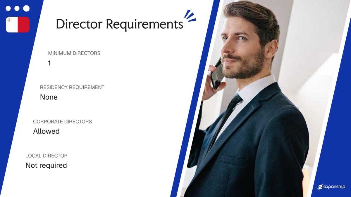 Director Requirements in Malta - key features and requirements