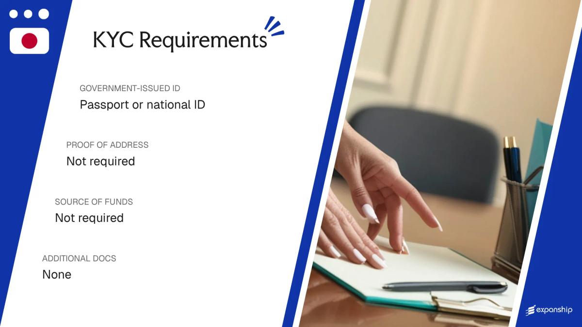 KYC Requirements in Japan - key features and requirements