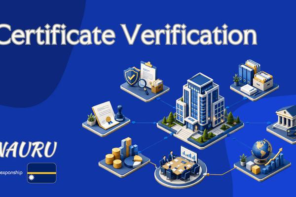 Nauru Certificate Verification: How to Confirm Documents