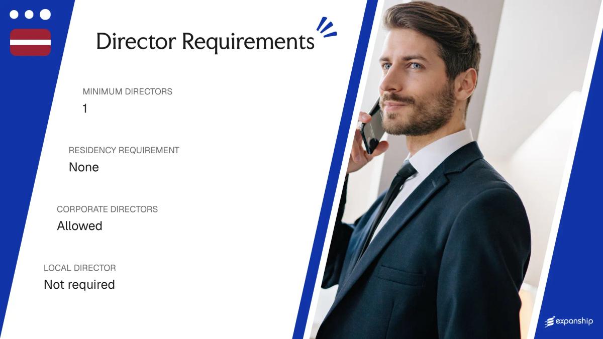 Director Requirements in Latvia - key features and requirements