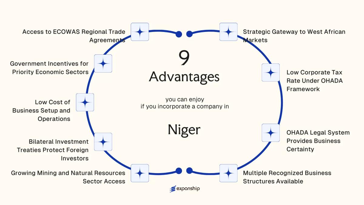 All benefits you can enjoy if you setup your business in Niger
