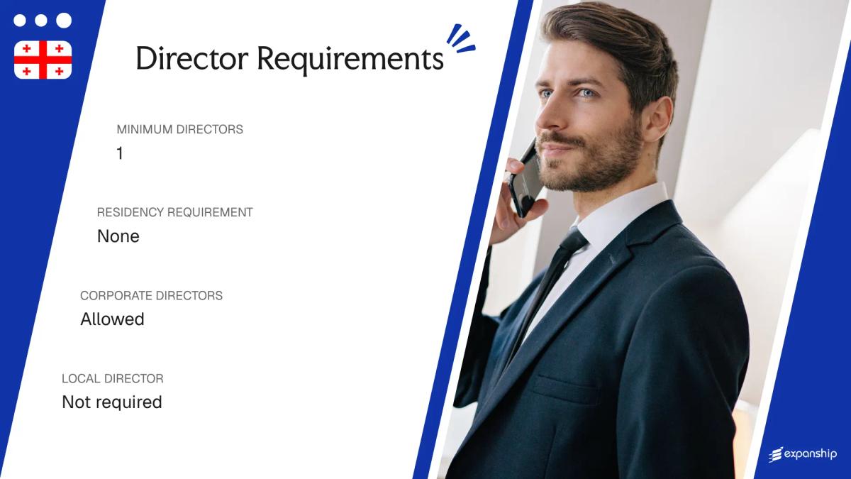 Director Requirements in Georgia - key features and requirements