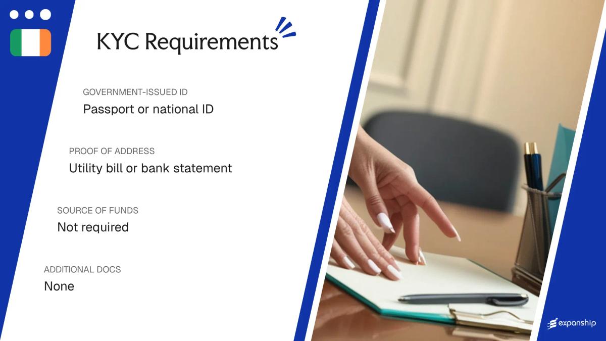 KYC Requirements in Ireland - key features and requirements