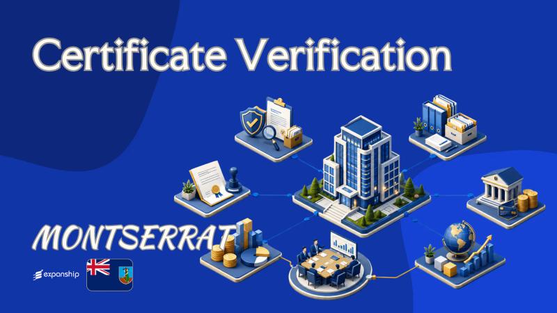 Montserrat Certificate Verification and Apostille Steps