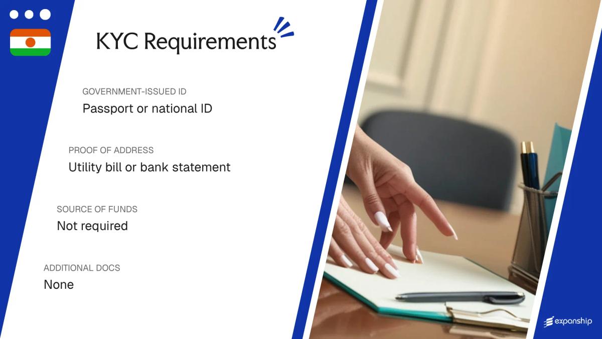 KYC Requirements in Niger - key features and requirements