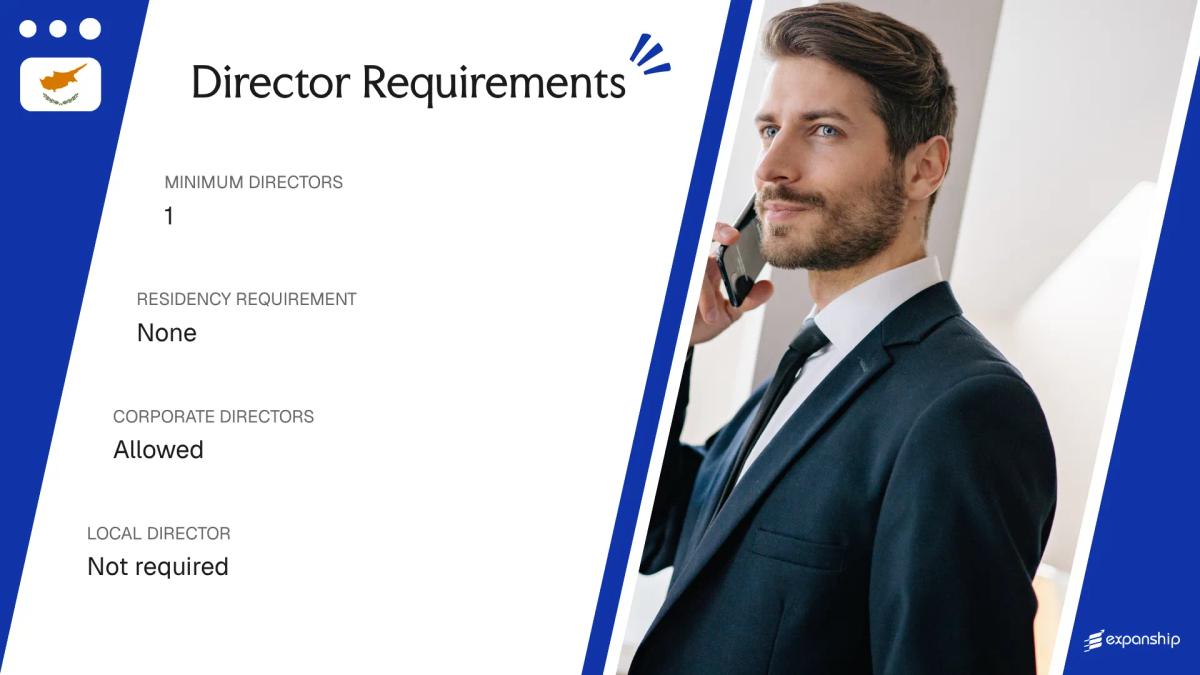 Director Requirements in Cyprus - key features and requirements