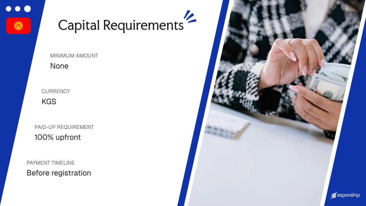 Share Capital Requirements in Kyrgyzstan - key features and requirements