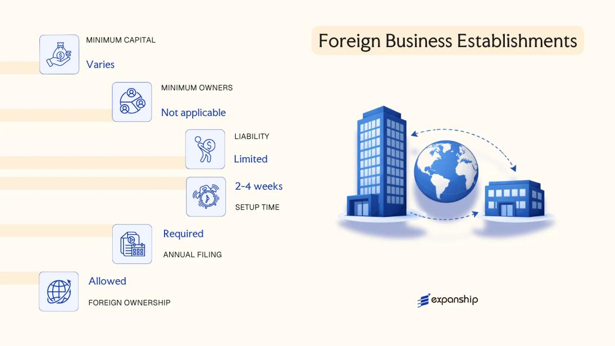 Foreign Business Establishments in Togo - key features and requirements