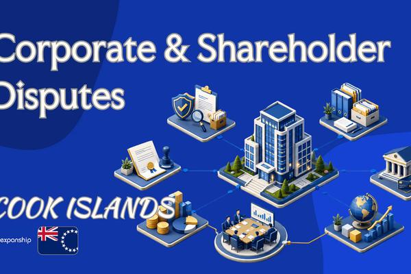 Corporate & Shareholder Disputes in the Cook Islands