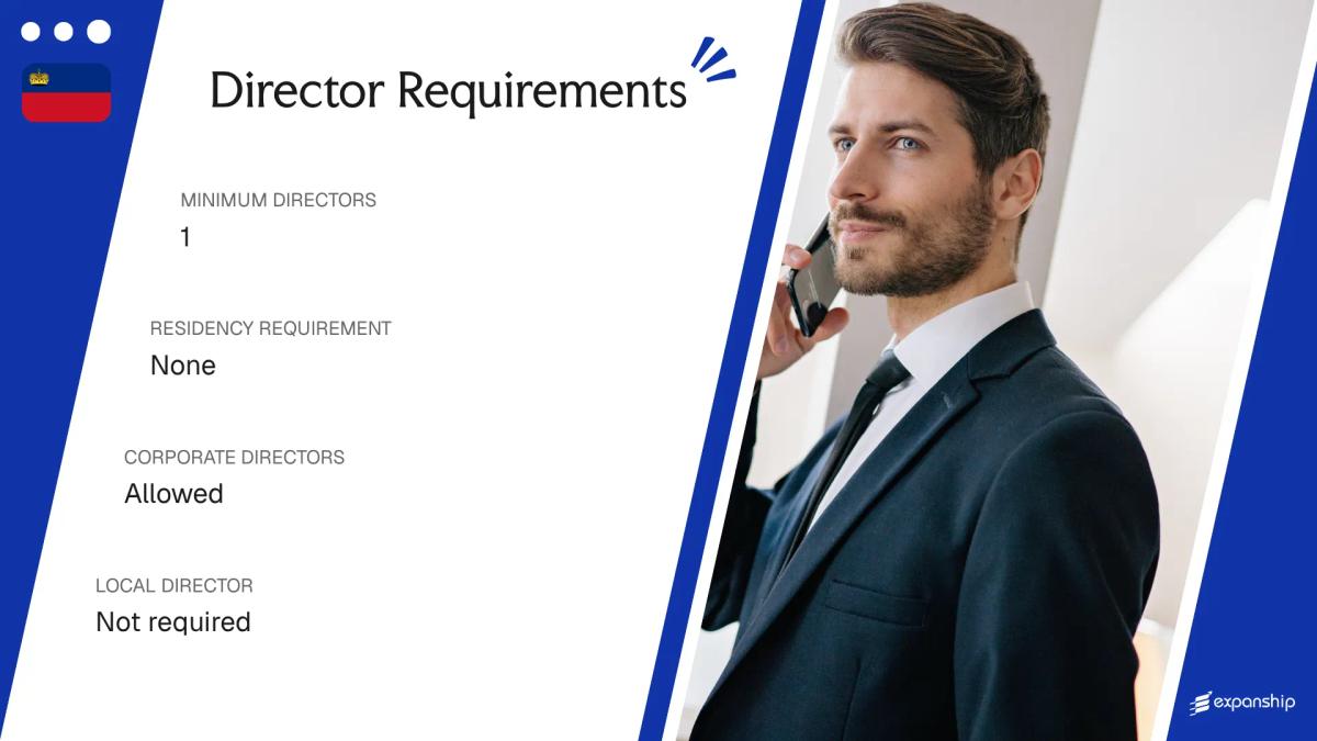 Director Requirements in Liechtenstein - key features and requirements