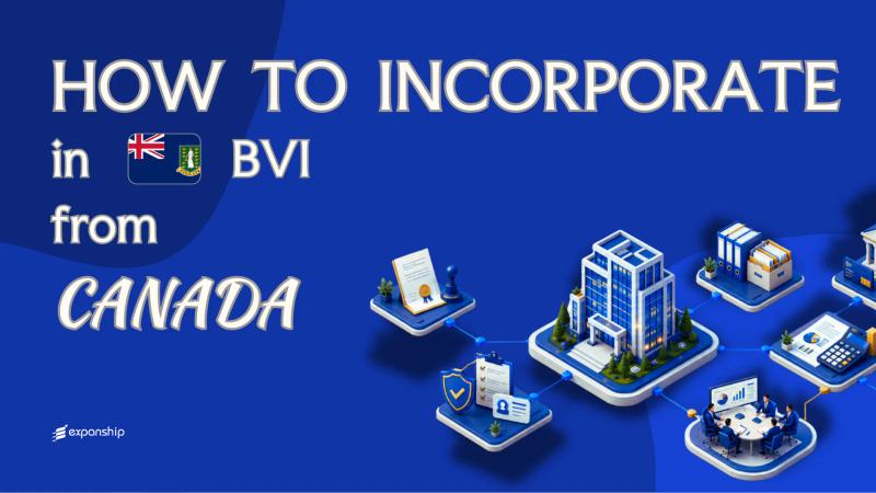 Forming a British Virgin Islands Company from Canada