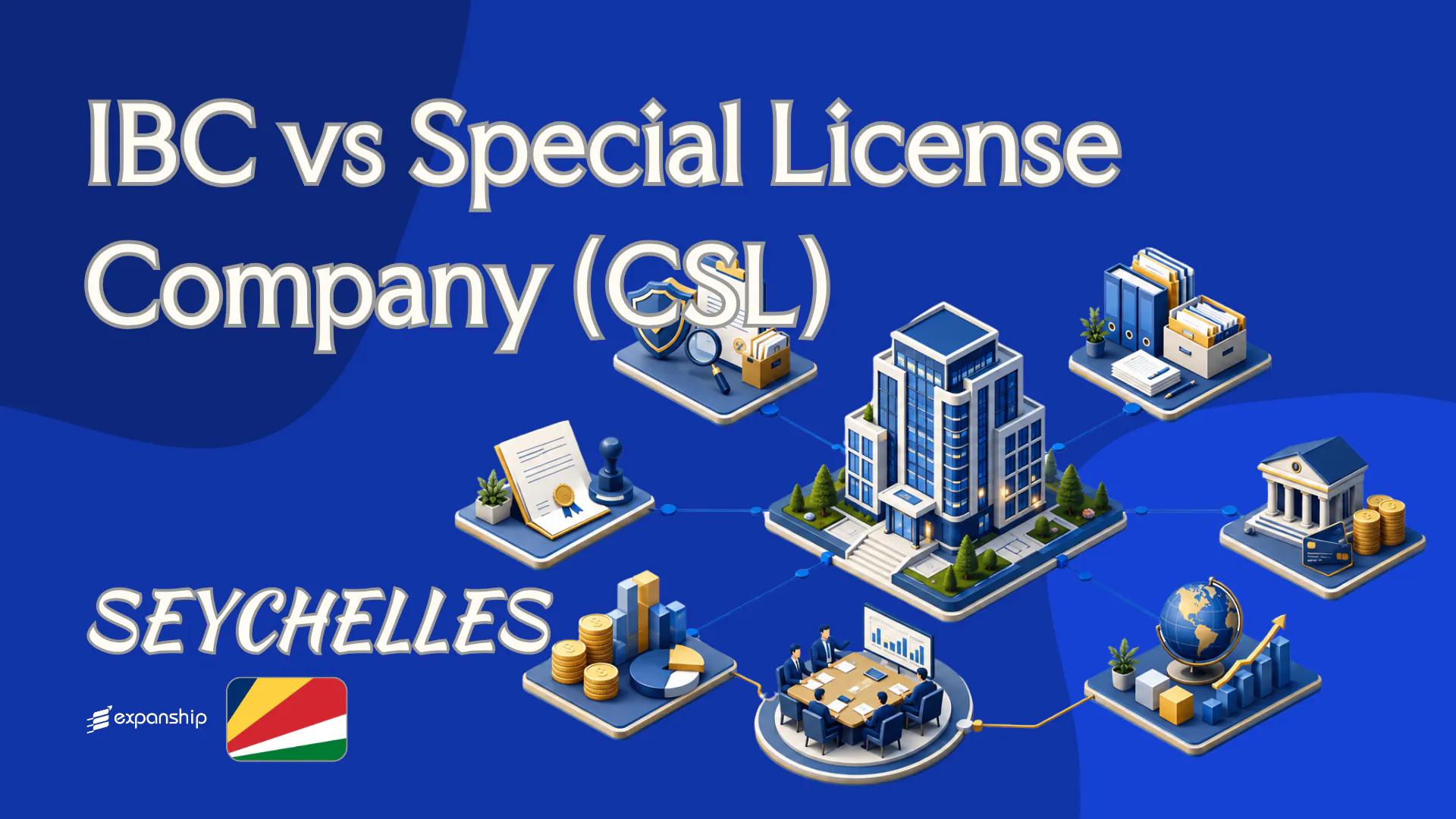 IBC vs CSL in Seychelles: How to Choose Your Vehicle