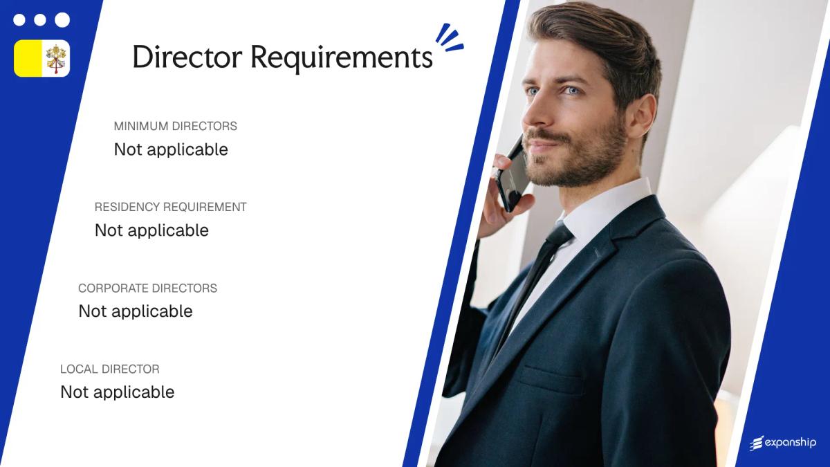 Director Requirements in Vatican City - key features and requirements
