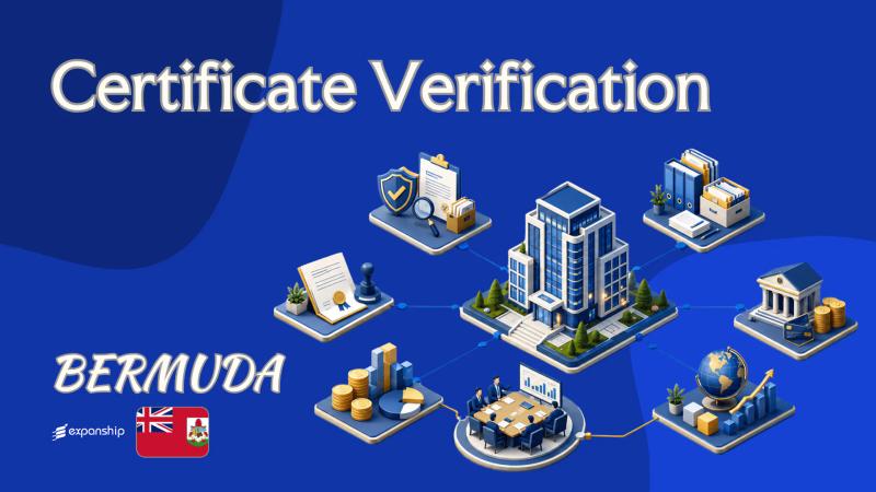 Bermuda Certificate Verification: Confirm Authenticity