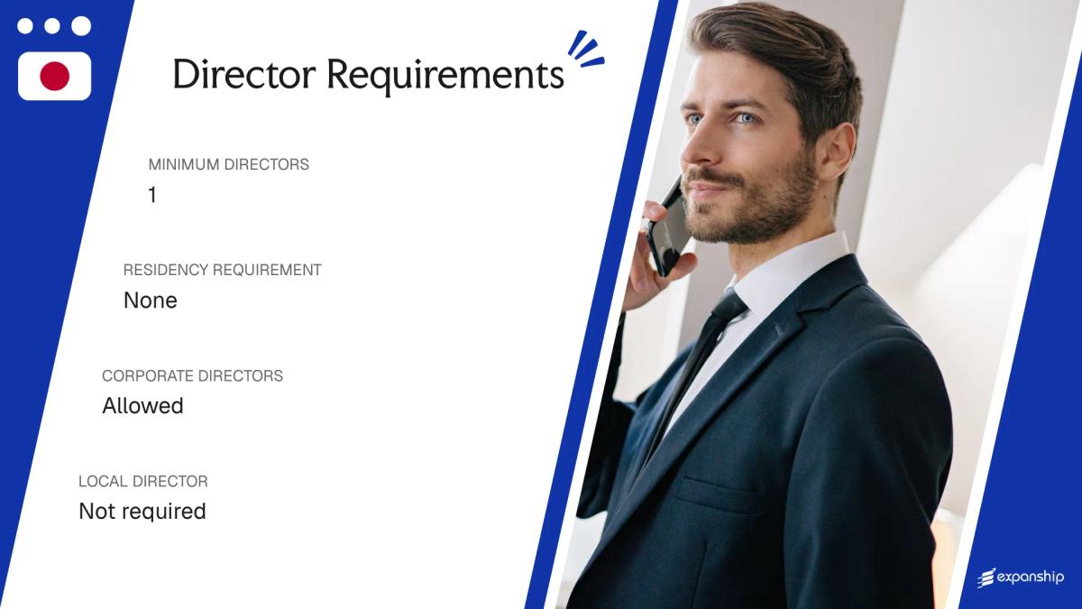 Director Requirements in Japan - key features and requirements