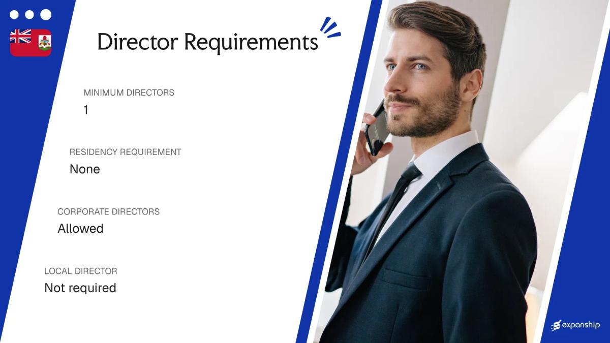 Director Requirements in Bermuda - key features and requirements