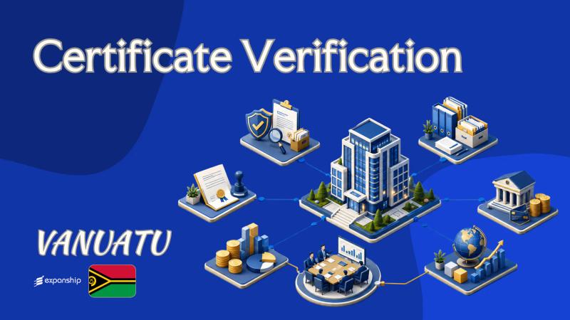 Vanuatu Certificate Verification: Apostille and Legalisation