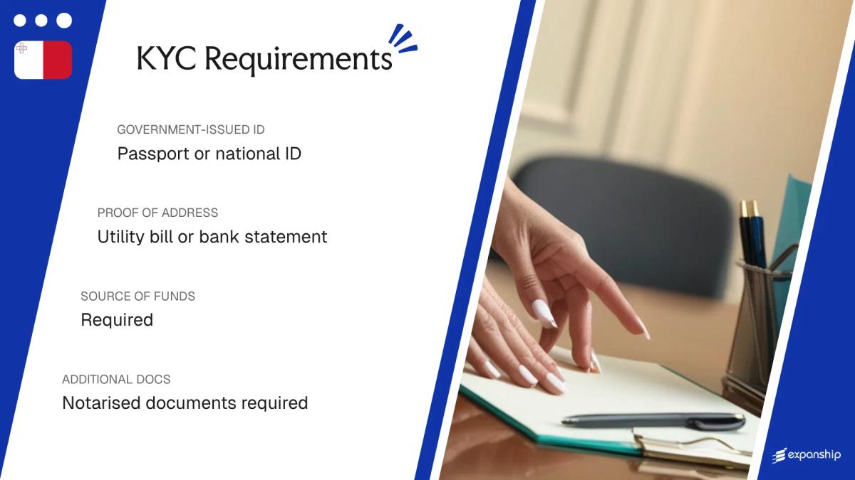 KYC Requirements in Malta - key features and requirements