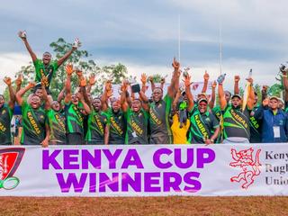 Kabras Lifting trophy
