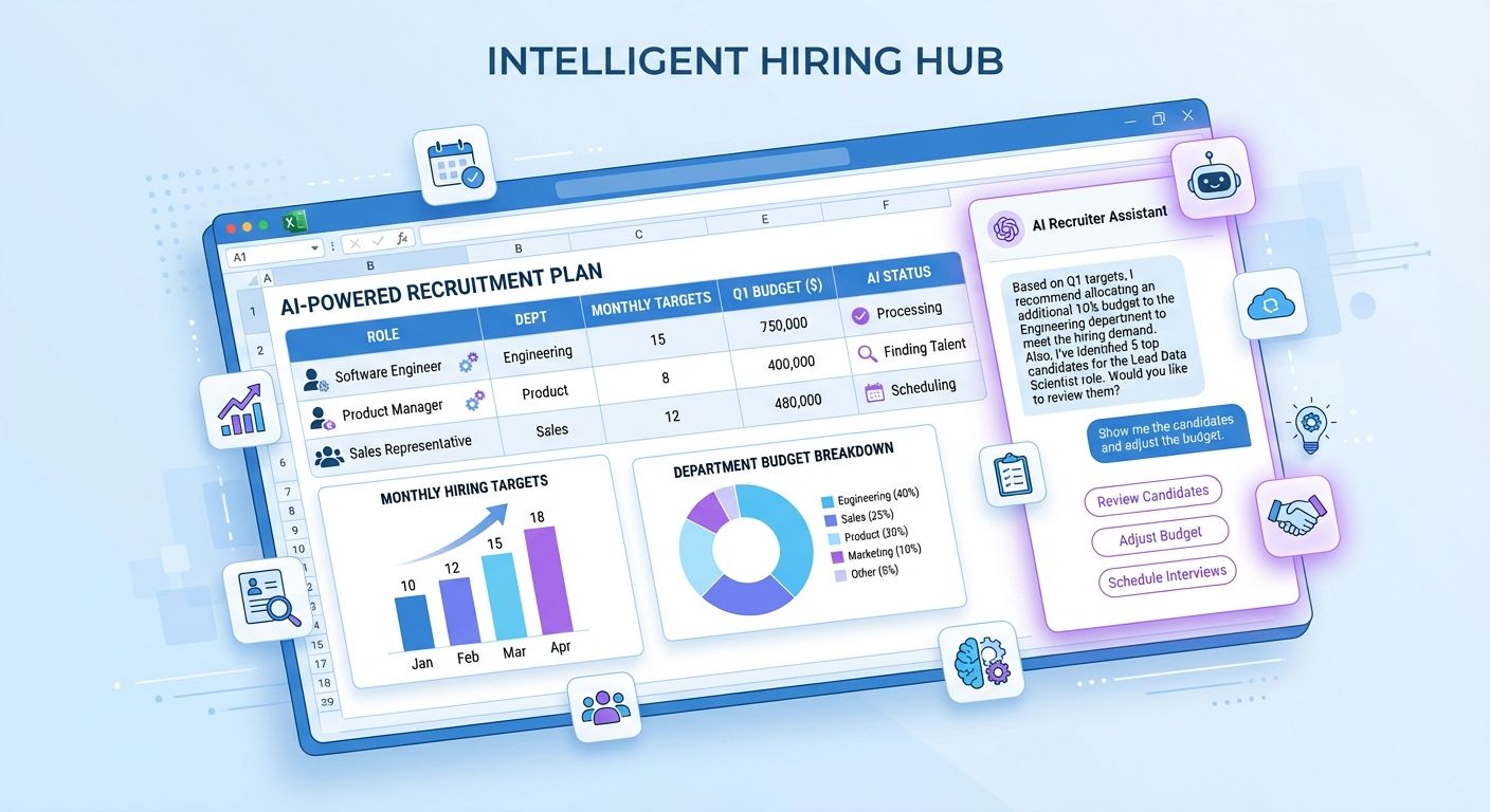 Claude in Excelで採用計画・実績管理を自動化する方法【すぐ使えるプロンプト付き】