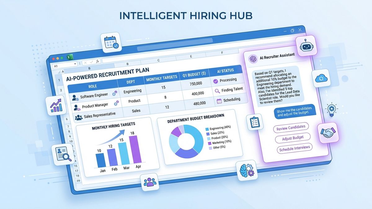 Claude in Excelで採用計画・実績管理を自動化する方法【すぐ使えるプロンプト付き】
