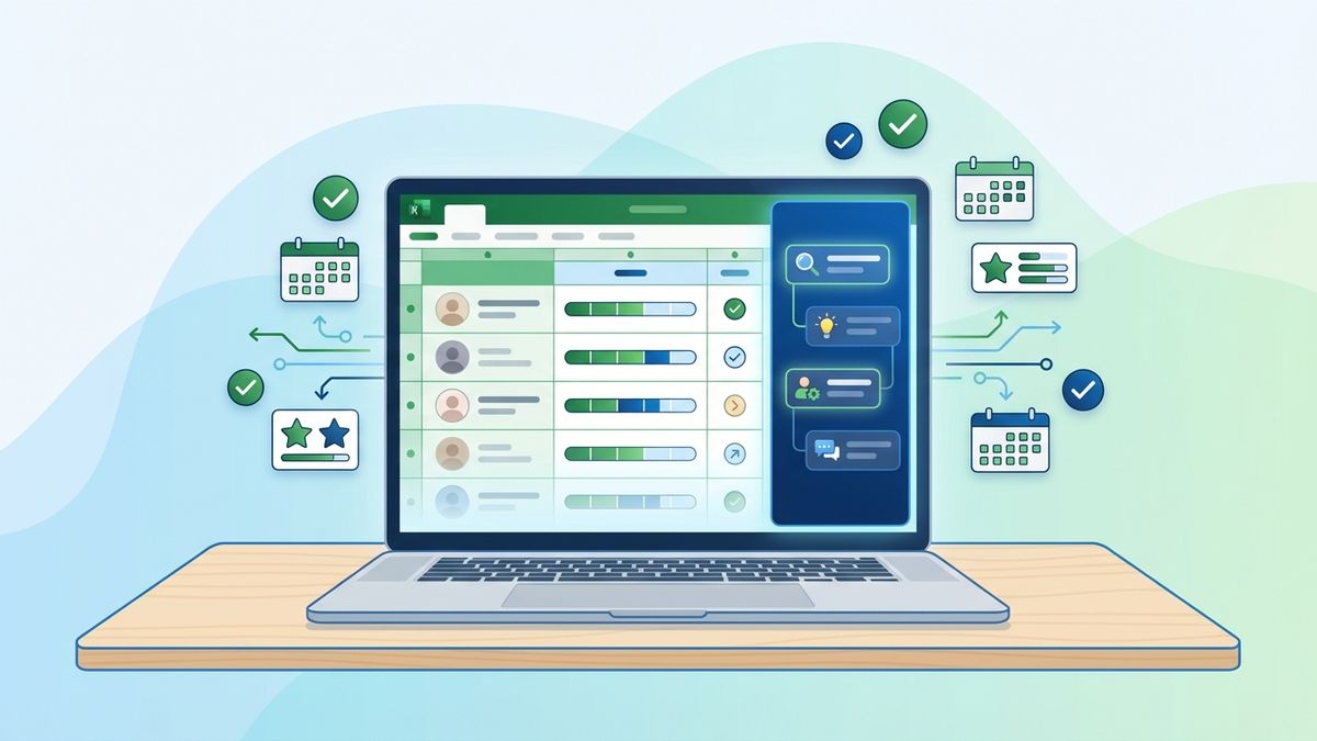 Claude in Excelで面接管理を効率化。すぐに使えるプロンプトと、その先の採用AI活用