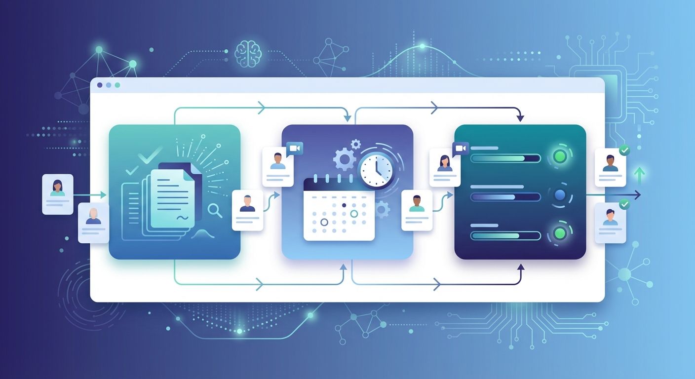 ATSだけでは限界がある｜採用の書類選考・日程調整・ステータス管理をAIで自動化する方法