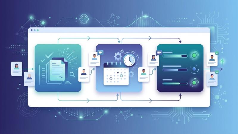 ATSだけでは限界がある｜採用の書類選考・日程調整・ステータス管理をAIで自動化する方法