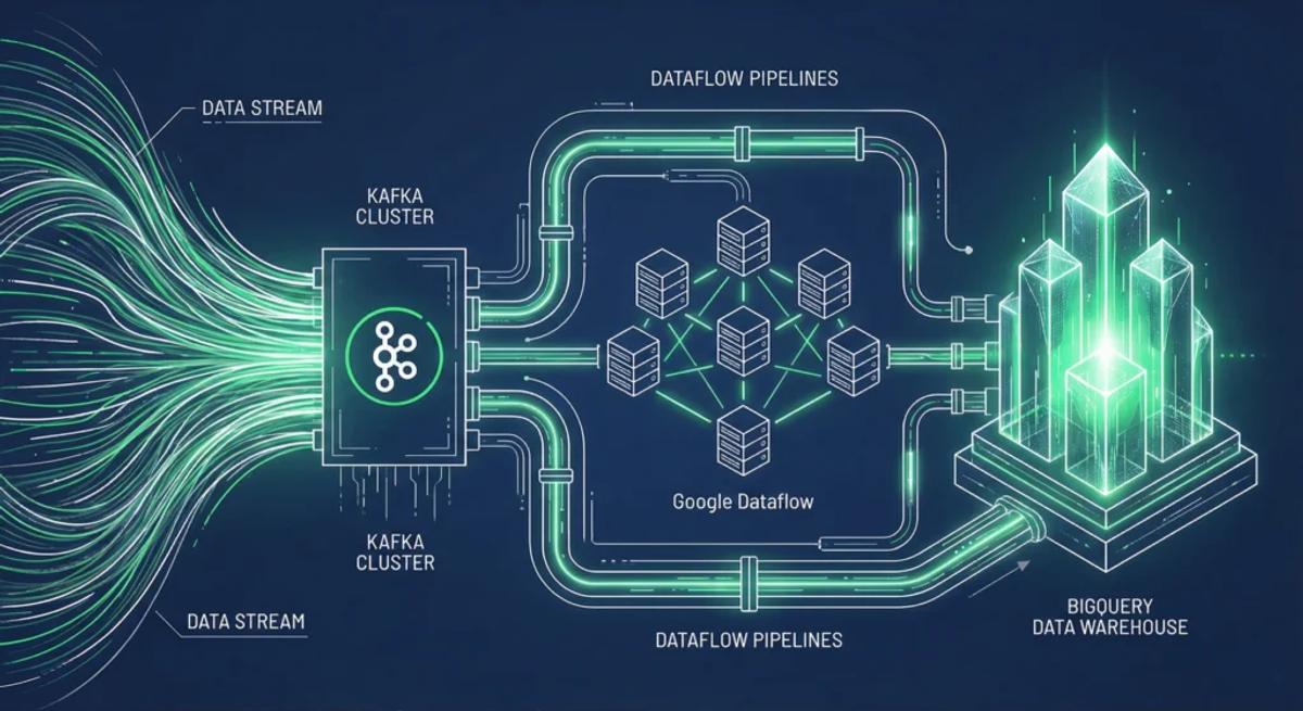 Spotify Wrapped Data Architecture using Kafka and BigQuery pipelines