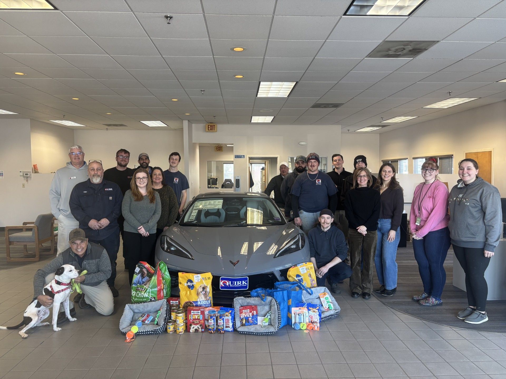 Quirk Chevrolet GMC Rockland Delivers Pet Supplies to PAWS
