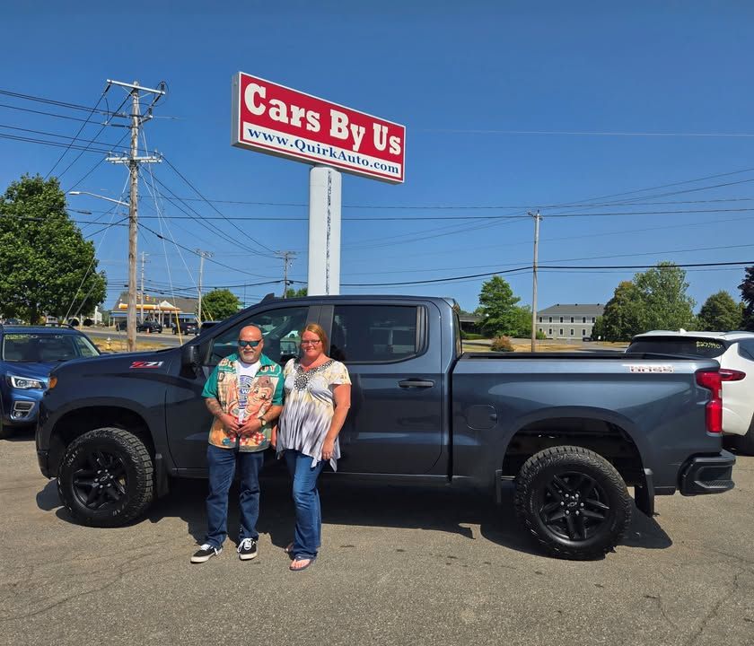 Jeff with their 2021 Chevy Silverado 1500 Trail Boss