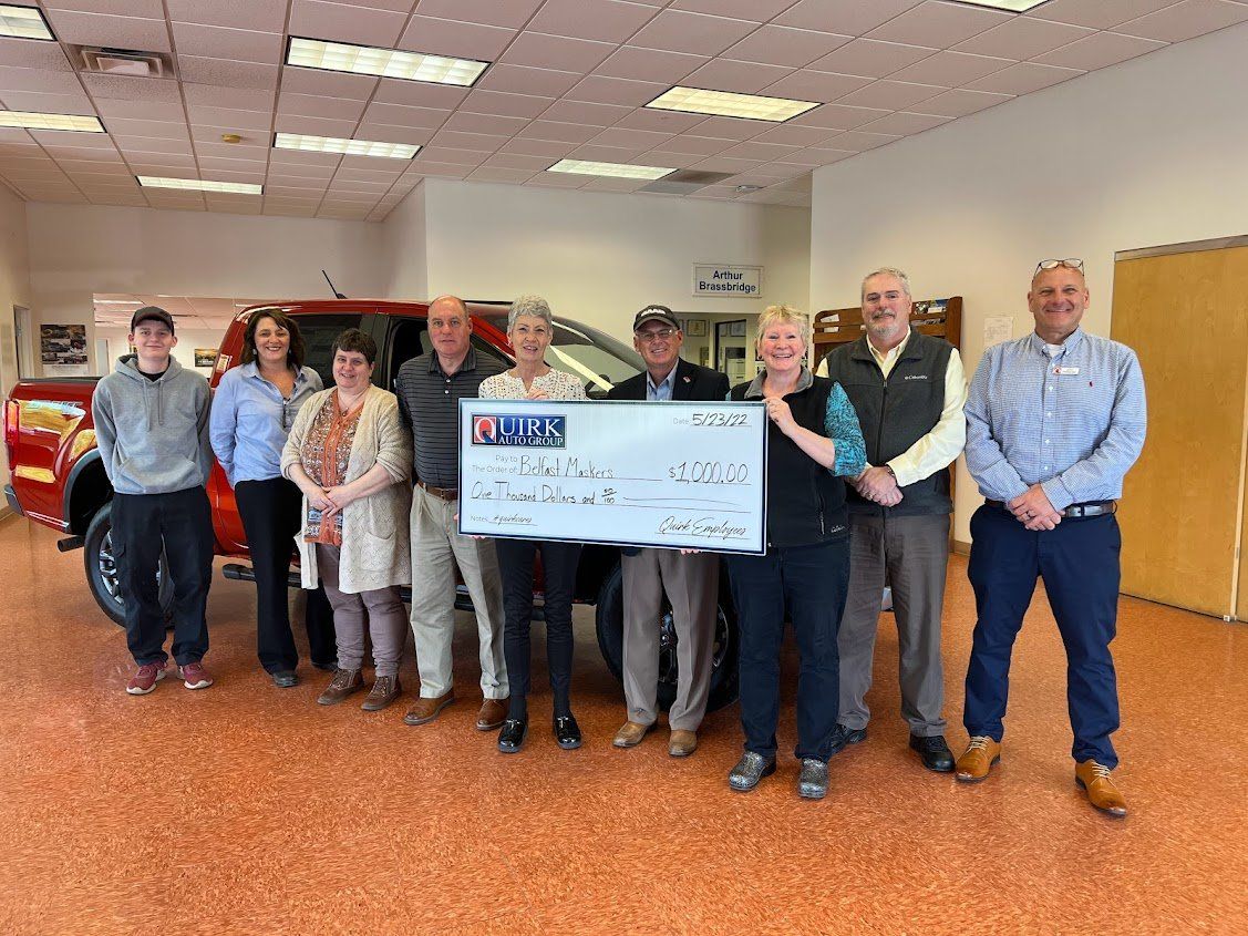 Quirk Employees Support Belfast's Thriving Community Theater