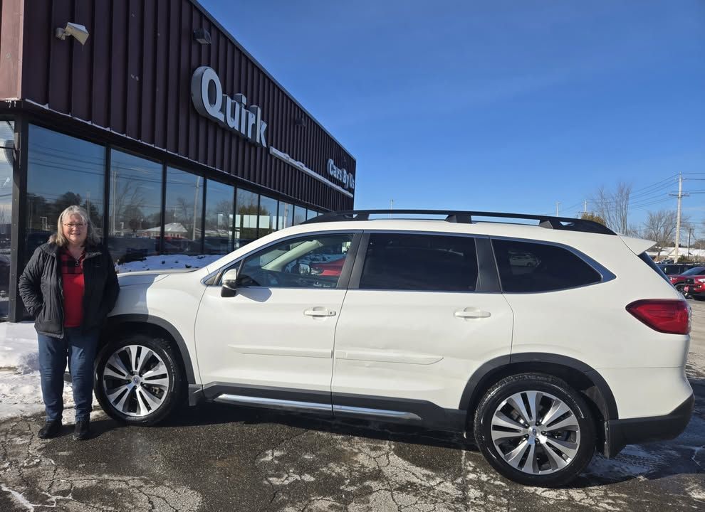 Joan with their 2020 Subaru Ascent