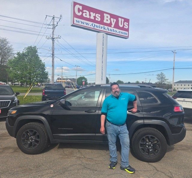 Mark with their Jeep Cherokee Trailhawk