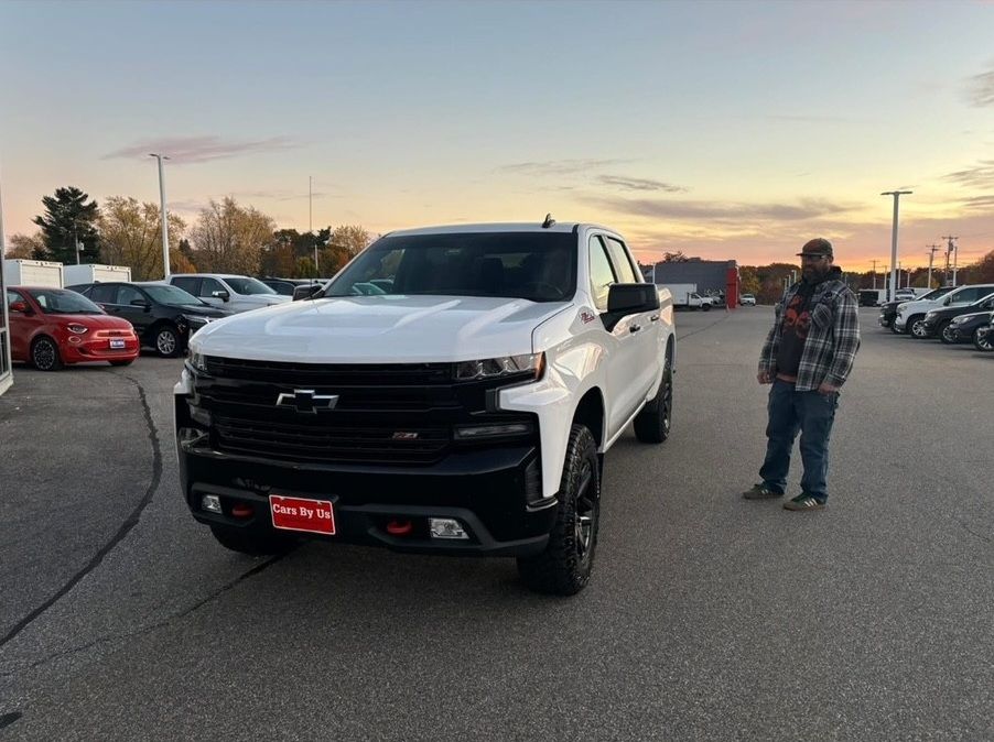 Travis with their 2021 Chevrolet Silverado 1500 Trail Boss LT