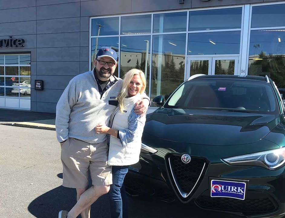 Lisa and Tim's delivery