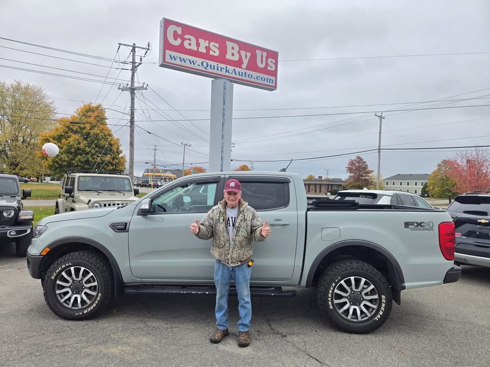 Ralph with their 2021 Ford Ranger