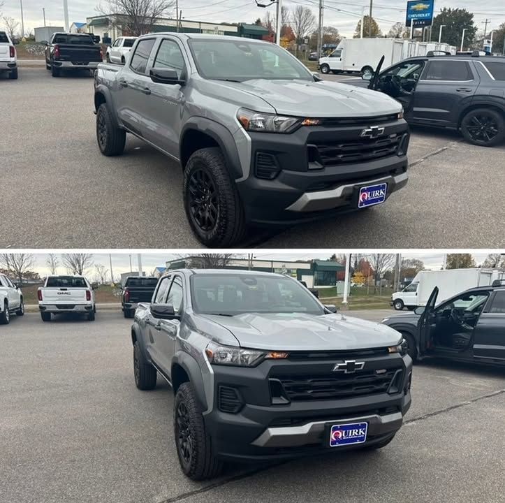 Lee and Nicole with their 2026 Chevrolet Colorado Trail Boss