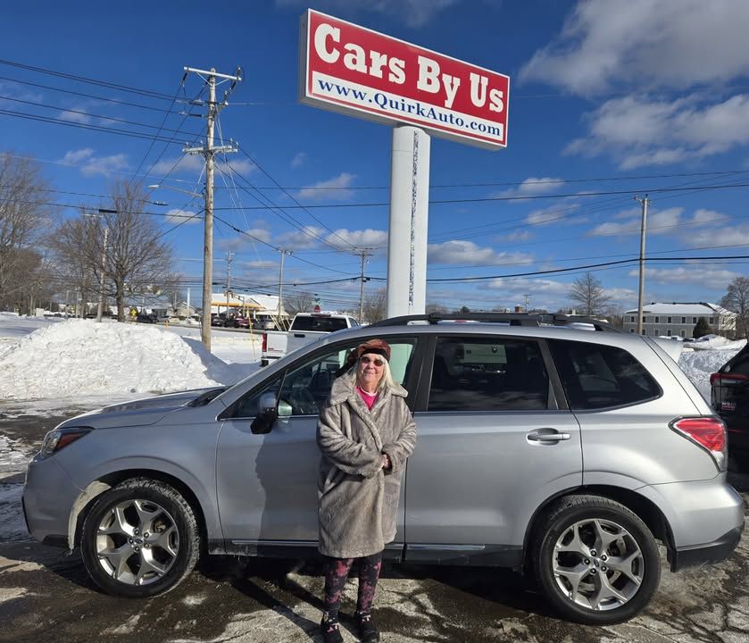 Gayle with their 2018 Subaru Forester Touring