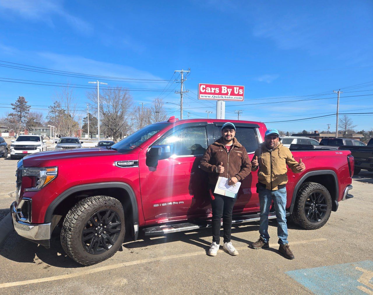 Jose with their GMC Sierra 1500 SLT