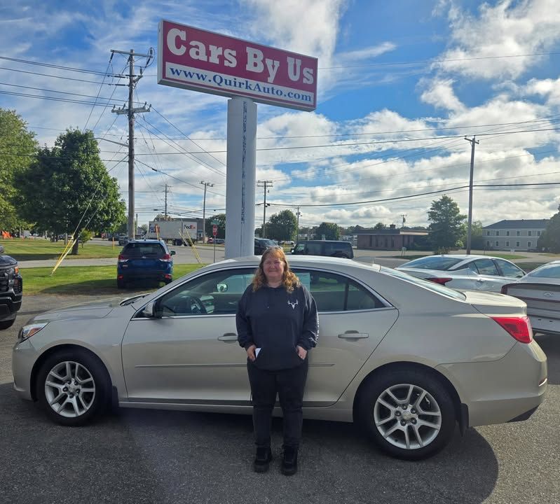 Wes & Julie with their 2016 Chevy Malibu