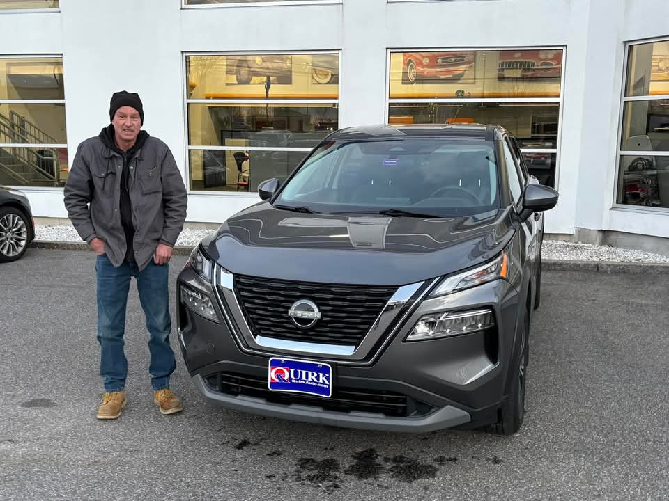 Frank with their 2022 Nissan Rogue