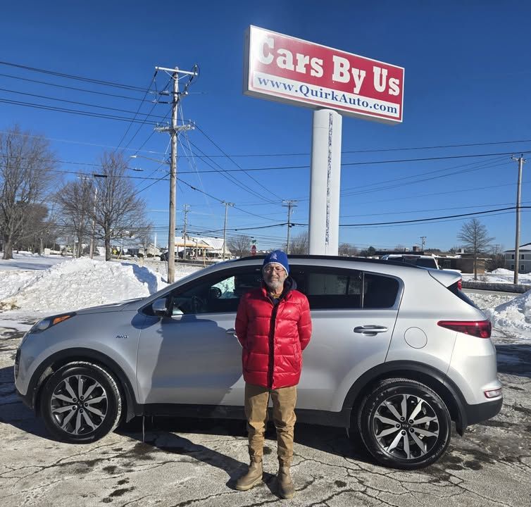 James with their 2018 Kia Sportage