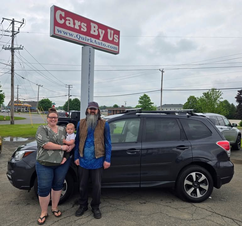 Dawne & Jared with their 2017 Subaru Forester