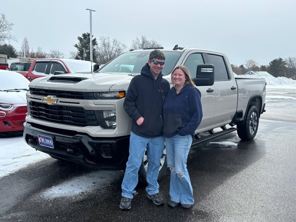 Jarod with their 2026 Chevy Silverado 2500HD Custom