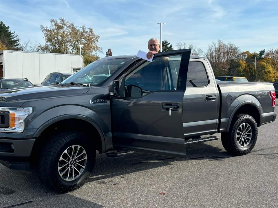 Mike with their 2019 Ford F-150