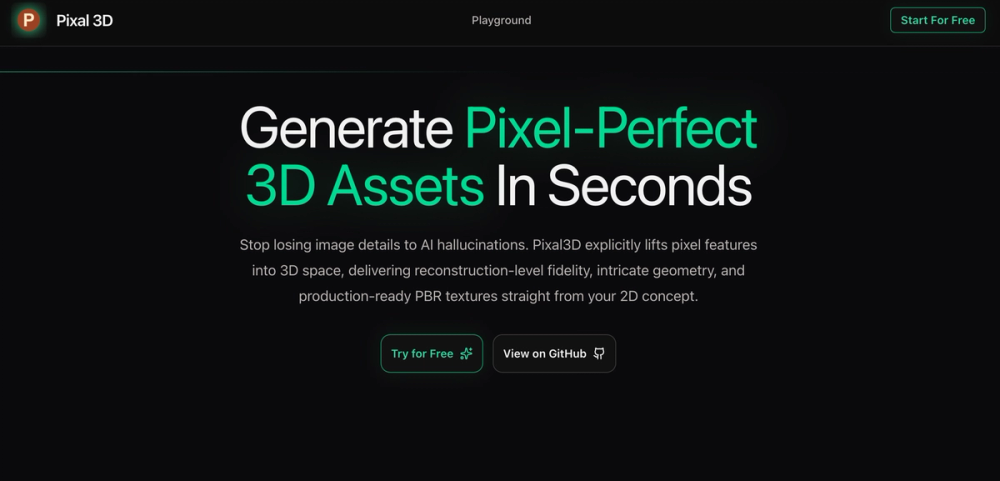 Pixal3D Pixal3D