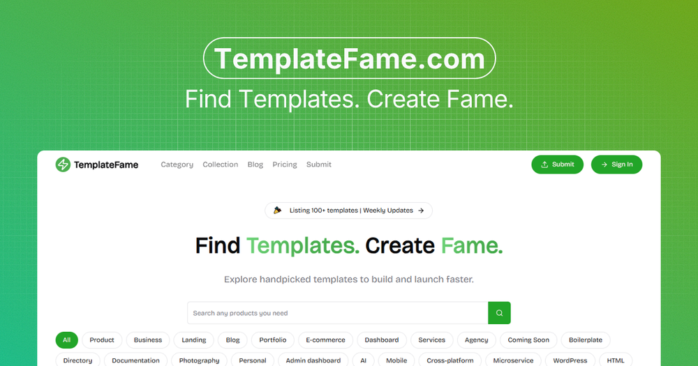TemplateFame TemplateFame