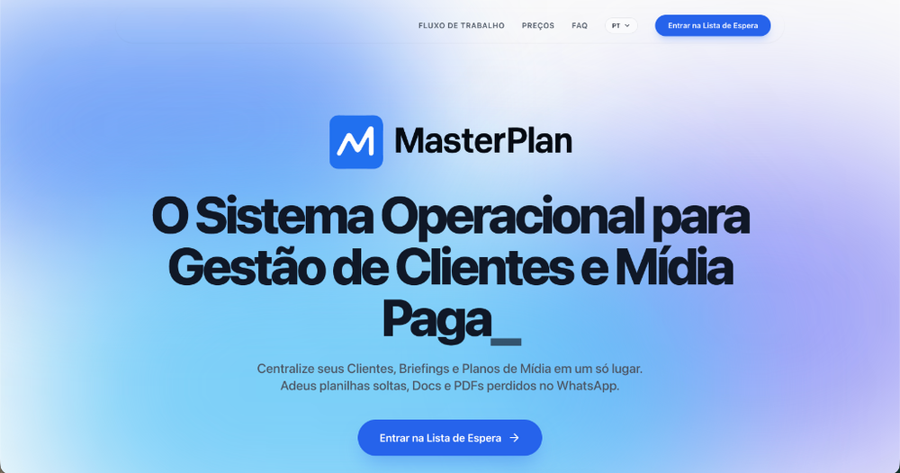 MasterPlan AI MasterPlan AI